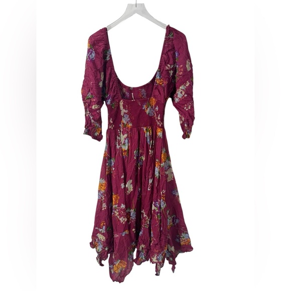 Free People Morning Glory Floral Maxi Dress S B705 - Picture 2 of 3